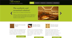 Desktop Screenshot of iacousticpanels.com