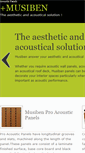 Mobile Screenshot of iacousticpanels.com